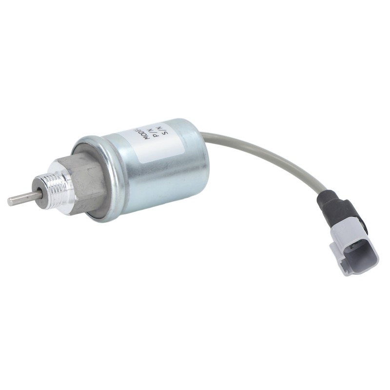 Fuel Shut Off Solenoid Valve Aluminum Alloy U85206452 Stop Solenoid