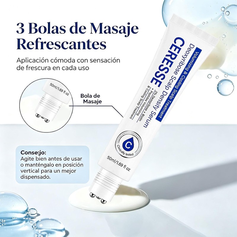 Serum Capilar Ceres con Desoxirribosa – Volumen y Fortalece el