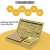WEIGHTMAN Digital Scale Gram, 200g/0.01g Pocket Scale Gold Titanium Plating,