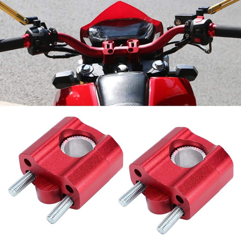 Handlebar Riser 1 Pair 22 mm 28 mm Handlebar Clamps