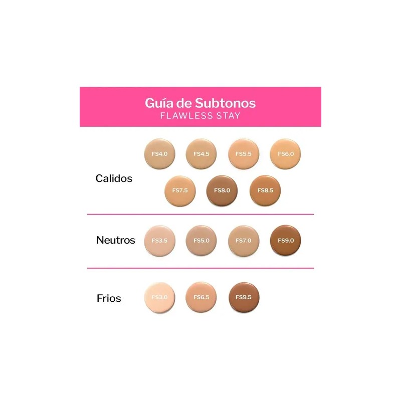 Flawless Maquillaje Liquido Beauty Creations Tono 8.5