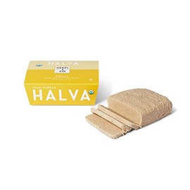 HEBEL & CO Vanilla Halva - 8 oz | Certified USDA Organic, Gluten Free, Kosher & Vegan