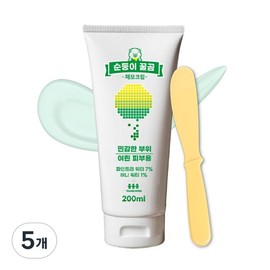 Olive Young Tim's More Sundungi Honey Bear Hair Removal Cream Brazilian Waxing Cream Armpit Waxing, 200ml, 5 Pieces / 올리브영 팀스모어 순둥이 꿀곰 제모크림 브라질리언 왁싱크림 겨드랑이 왁싱, 200ml, 5개