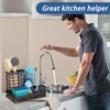 Sink Caddy Sponge Holder for Kitchen Sink, Dish Brush Sponge
