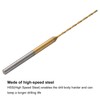 uxcell 8Pcs 0.8mm Mini Twist Drill Bit, Micro Engraving Drill