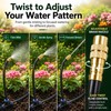 Apgooface 5/16" Drip Irrigation System 100 ft with 20-Pcs 360°