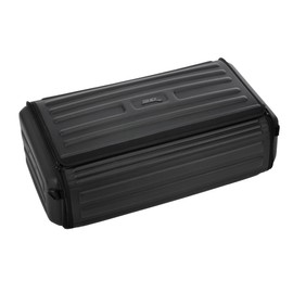 3D MAXpider Handy Trunk Organizer 175 with Lid (Black) - Waterproof, Foldable, Compatible with SUV, Sedan, and Tools (Carbon Fiber Pattern, 36x23x8,65lb Capacity)
