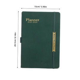 CAXUSD Classic Minimalist Design Planner Home Accessory for Students Teachers Office Workers 2025-2026 Planner