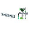 Hangink Soporte Para Escobas Trapos Trapeadores Pared 5 Cavidades