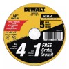 Dewalt Rueda Cortemetal Uso General 4-1 /2, Paquete 5 Disco