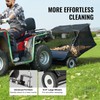 VEVOR Tow Behind Lawn Sweeper, Pull Behind Lawn Sweeper 50",