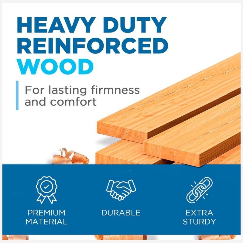 Meliusly Heavy Duty Sleeper Sofa Support Board (48x60 - Queen