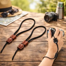 Fitness Accessory, kamera jul Wrist Strap bunsil nakha Prevention Portable Band Brown 2 Count for home workouts, training and recovery, sports and exercise gear