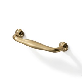 SAILING 10 Pack Cabinet Handles-3.8"/96mm Screw Spacing Champagne Bronze Furniture Hardware Handles for Kitchen Cabinets Bedroom Dresser Wardrobe Cabinet Pulls