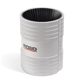 Ridgid 29993 227S Stainless Steel Pipe Reamer Tool, 1/2-inch to 2-inch Inner/Outer Reamer, Chrome, Small