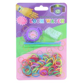 Zac's Alter Ego DIY Loom Watch Bracelet Kit 2 Hooks Included - Loom Band Set