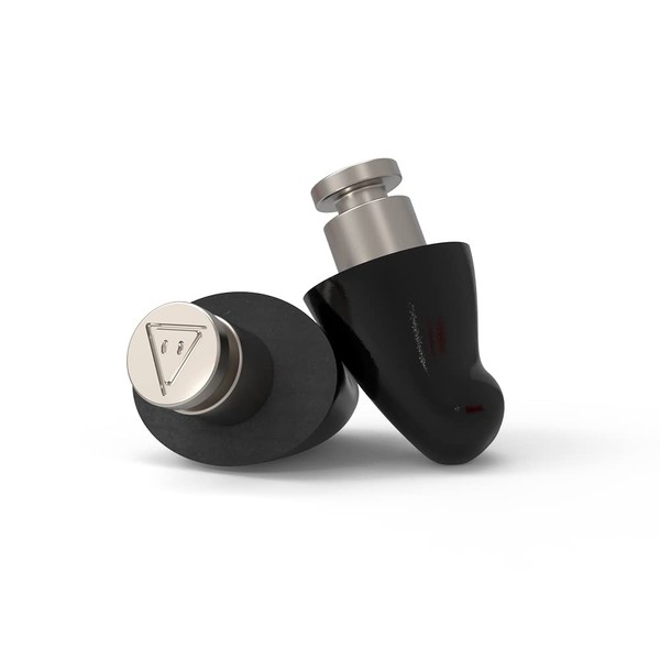 Flare Earshade Pro - Ear Plugs - Block Sound - Aerospace Titanium & Super Soft Memory Foam - Black