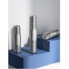 BOZONLI Stainless Steel Double-end Stud - Equal Length Stud Bolts