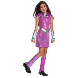 Rubies DC Superhero Girls: Starfire Costume for Kids, Girl's Medium
