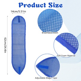 JJUNW 4 Pcs Mesh Hair Wraps for Black Women, Mesh Makeup Headbands Sleeping Hair Wrap Spa Headbands Face Wash Makeup Hair Headbands for Women Natural Hair Wash Face Sleep