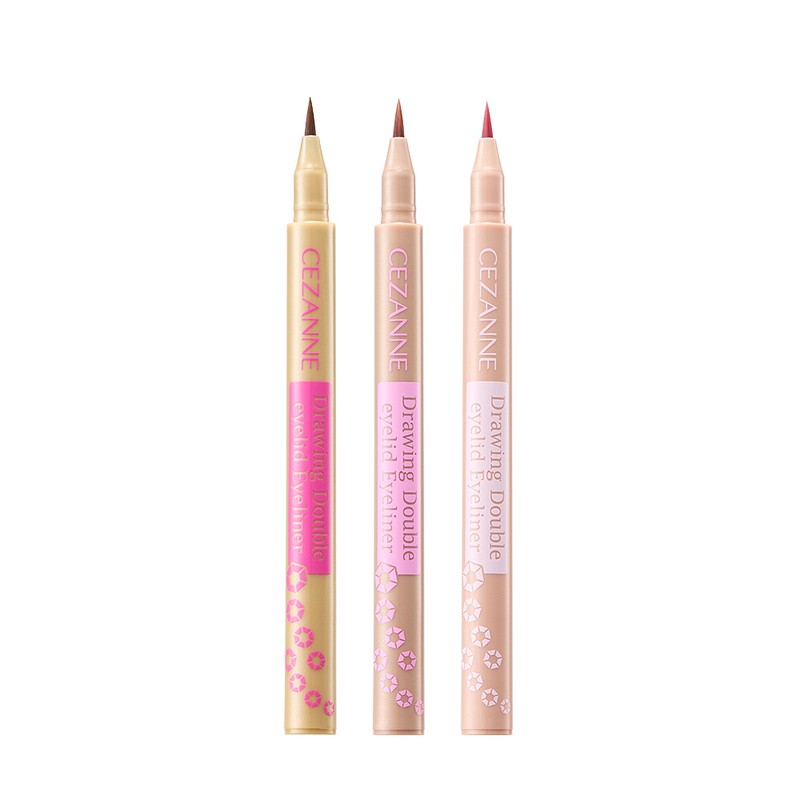 Cezanne [Cezanne] Drawing Double Eyeliner (Aegyosal Liner) 0.5ml / [세잔느]