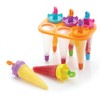 KitchenCraft Ice Lolly Mould with 6 Reusable Umbrella Style Sticks,