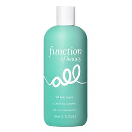 Function of Beauty Clarifying Hair Shampoo for All Hair Types - Sulfate-Free Shampoo Removes Dirt, Build Up & Excess Oil - Lightweight Deep Cleaning Hair Detox - Hair Care Products