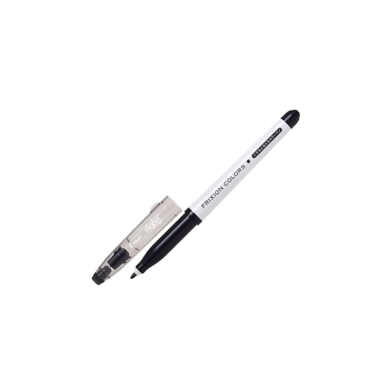 Pilot Friction Colors Erasable Color Pens, Black, 10 Count SFC100M10B