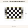 MACKENZIE-CHILDS Bath Rug, Bath Mat for Bathroom Use, Cotton Rug,