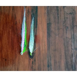 Unbranded 2- 8"  Weedless Flies Weighted Flies Pike Flies Bass Saltwater Flies