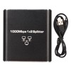 Ethernet Splitter RJ45 Network Port 1 to 2 Port Aluminum