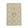 Meriville Moroccan 1 Toggle Wallplate, Single Switch Electrical Cover Plate,