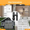 Barn Door Lock,180 Degree Flip Barn Door Locks and Gate
