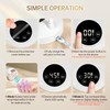 AORAEM UV Nail Lamp, LED Auto Sensor Yellow Light Gooseneck
