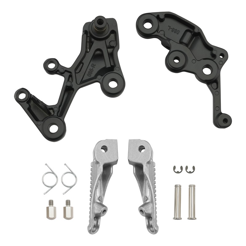 TCMT Driver Footpegs Footrest Bracket Fit For Kawasaki Ninja 500