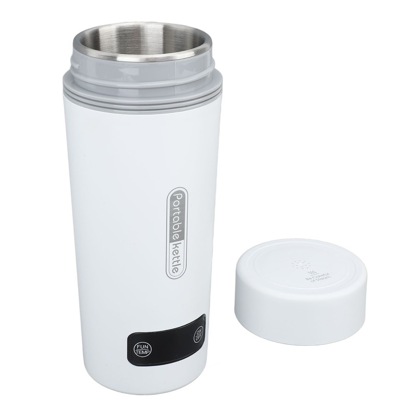 350ml Travel Electric Kettle 4 Temperature Settings Stainless Steel Heating