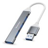 Adaptador Para Laptop Hub Usb A Usb 3.0 4 En