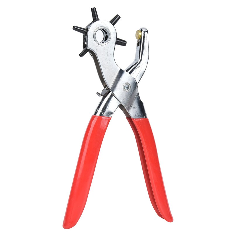 Multifunctional Belt Puncher Leather Hole Punch Pliers Eyelet Plier Grommet