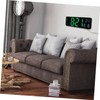 GRIRIW Large Digital Wall Clock LED Display with Remote Control