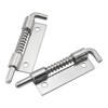DGHAOP 2pcs 304 Stainless Steel Flat Pin Hinge Spring Latch