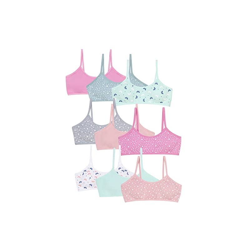 Channo Basic Cotton Bra for Girls without Underwire and Removable