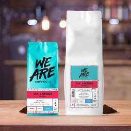 Coffee Ground for Cafetiere, 227g Bag Decaf Colombian Ground Coffee, 100% Arabica, Medium Roast Speciality (We Are Coffee Co)