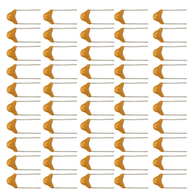 50pcs 100nF 50V Multilayer Monolithic Ceramic Capacitor 5.08mm for RC