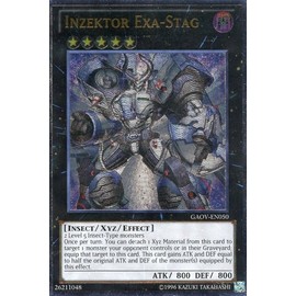 YU-GI-OH! - Inzektor Exa-Stag (GAOV-EN050) - Galactic Overlord - Unlimited Edition - Ultimate Rare