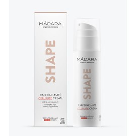 MÁDARA Organic Skincare Shape Caffeine Mate Cellulite Cream - 150 ml, Moisturising, Firming Toning, Silky Texture, Dermatologically Tested, Vegan