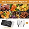 1500W Portable Indoor Electric BBQ Griddle Smokeless Removable Non-Stick Plate