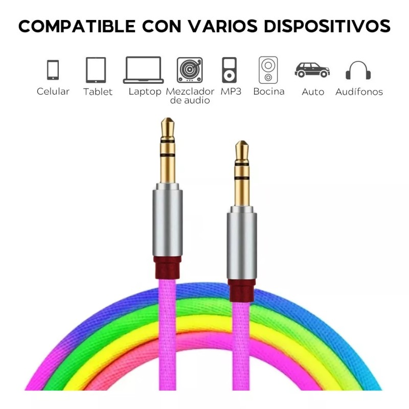 Maíz Kit Audifono In Ear Bocina Bluetooth Cable Auxiliar Cargador
