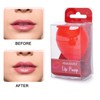 lip pump lip plumper lip enhancer，Soft Silicone Fish Shape Lips