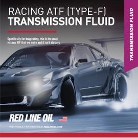 Red Line 30304 Synthetic Racing Type F Automatic Transmission Fluid (ATF) - 1 Quart