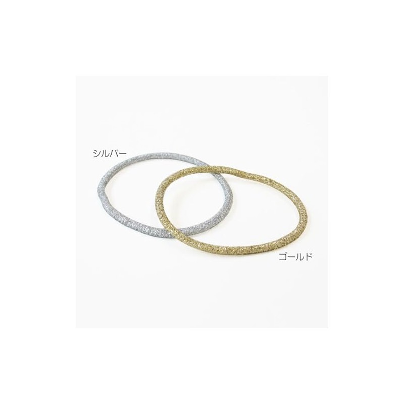 Nippon Chuko F10-RMG Ring Rubber Glitter 10 Pieces, Medium (φ3
